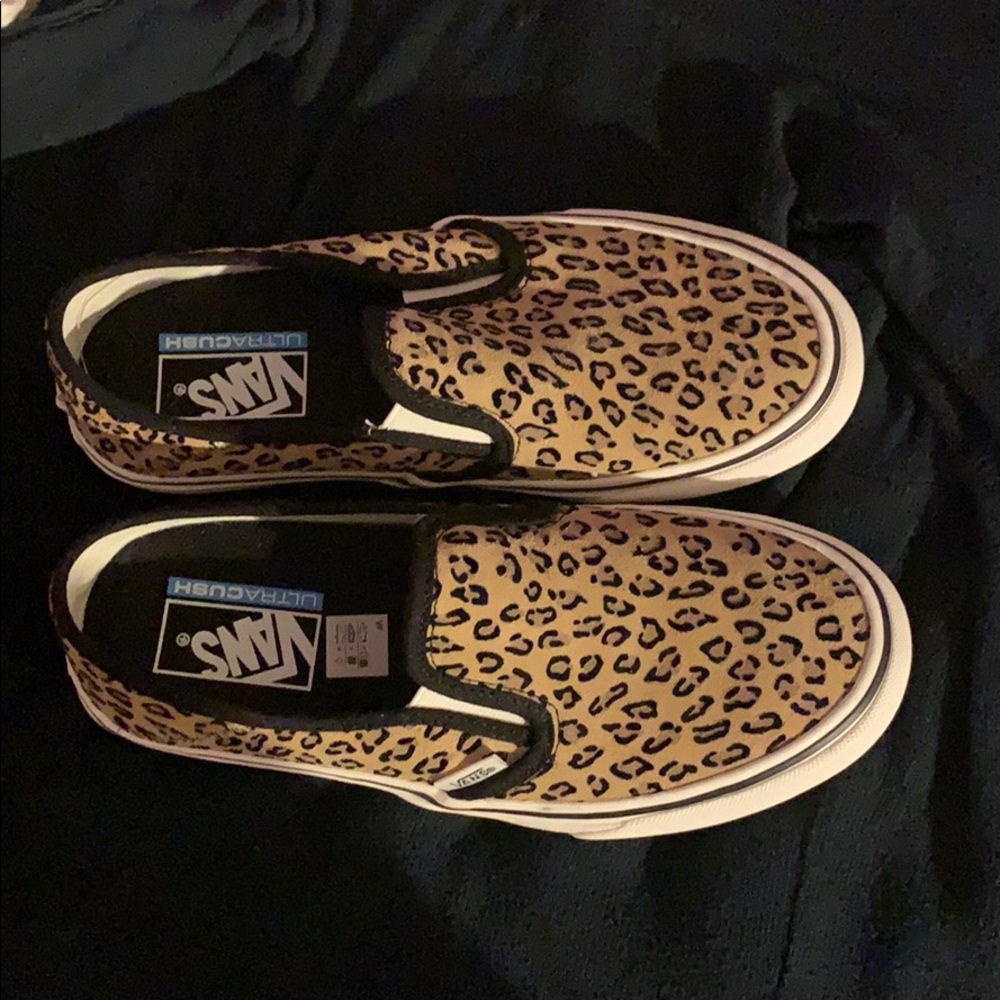 Leopard vans; brand new